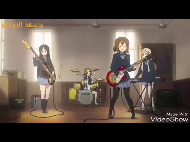 أغنية She Loves That Rock And Roll علي أنمي AMV  K-On class=