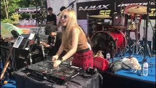 DJ Tika OLa reuni akbar Yamaha NMX Samarinda at Citraland