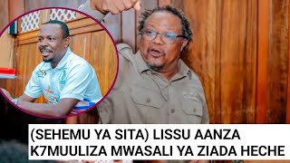 (PART SIX) WHAT IS HAPPENING IN COURT: TUNDU LISSU BEGINS QUESTIONING HECHE