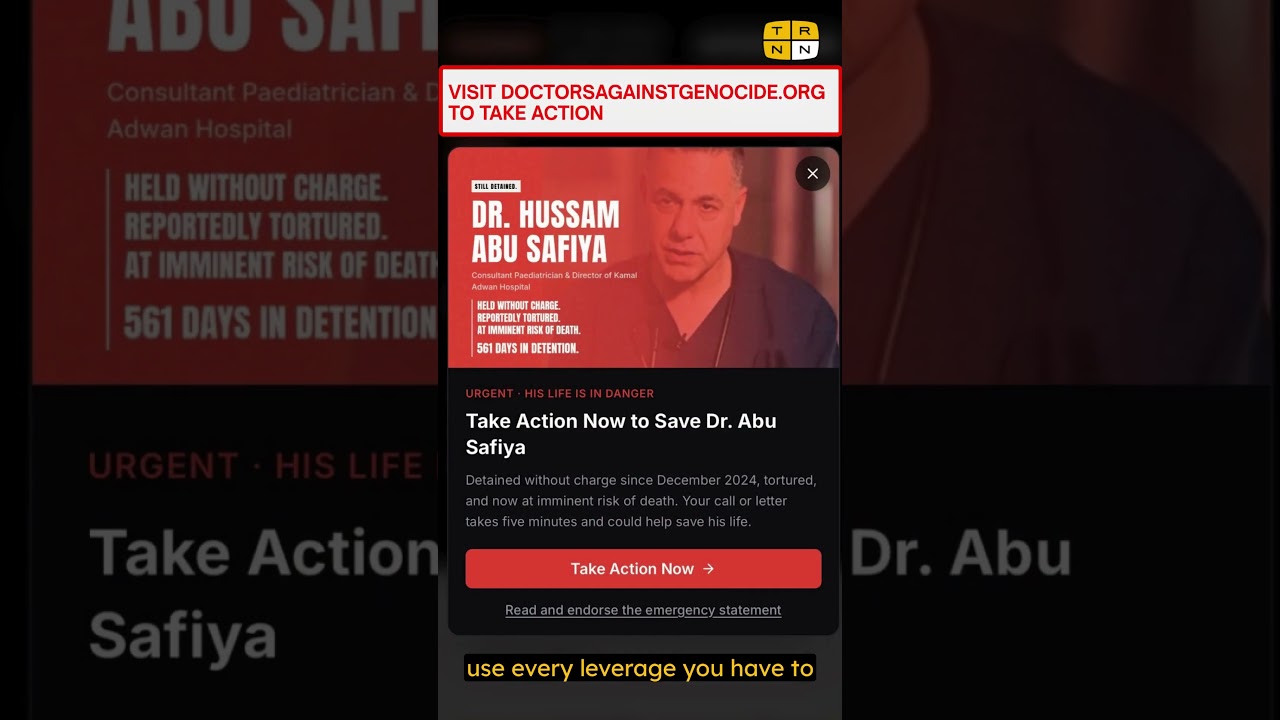 Israel is Killing Gaza's Most Famous Doctor