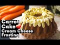 Carrot cake with Cream Cheese Frosting (Sugar-Free) | Moist Carrot Cake Recipe