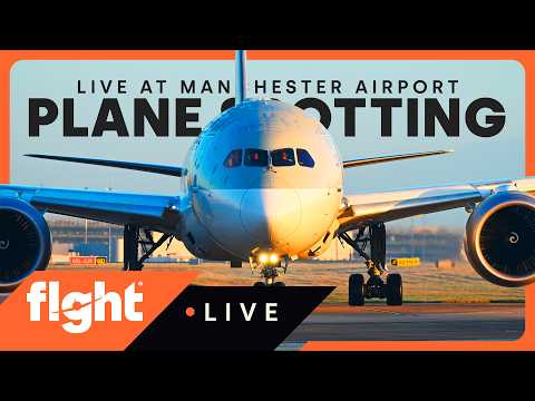♦️ LIVE Crosswinds at Manchester Airport Plane Spotting - 31/01/26