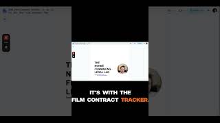 The simple solution: film contract tracker #substack #shorts