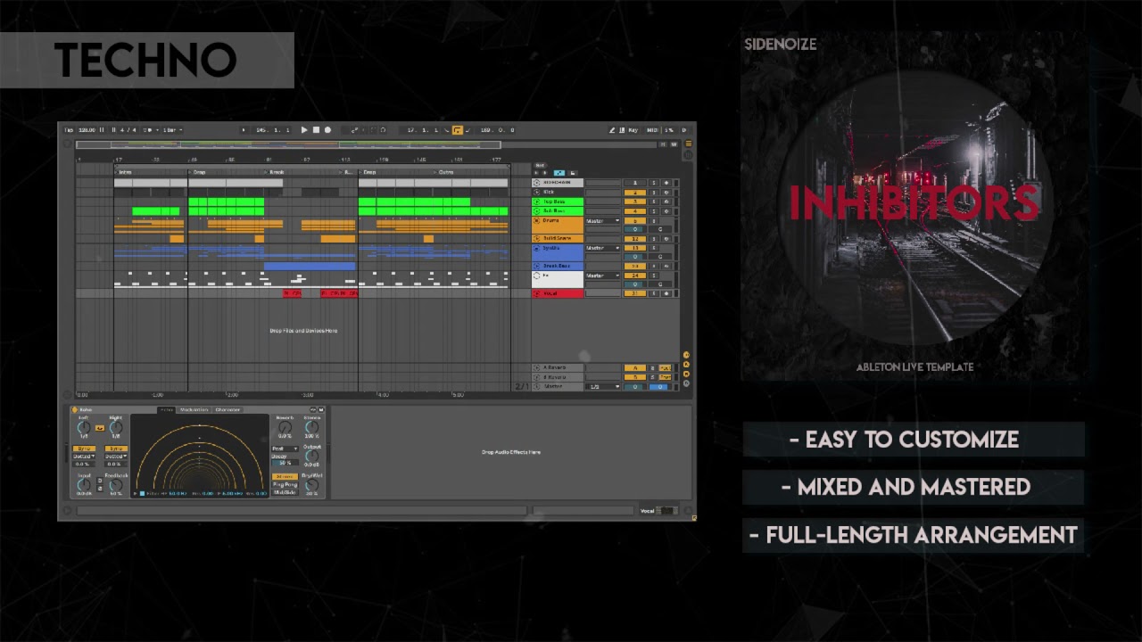 Techno ableton template - Inhibitors (Joyhauser)