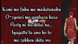 ENDING SONG SLAMDUNK ( Anata dake mitsumeteru ) COVER song with lyrics
