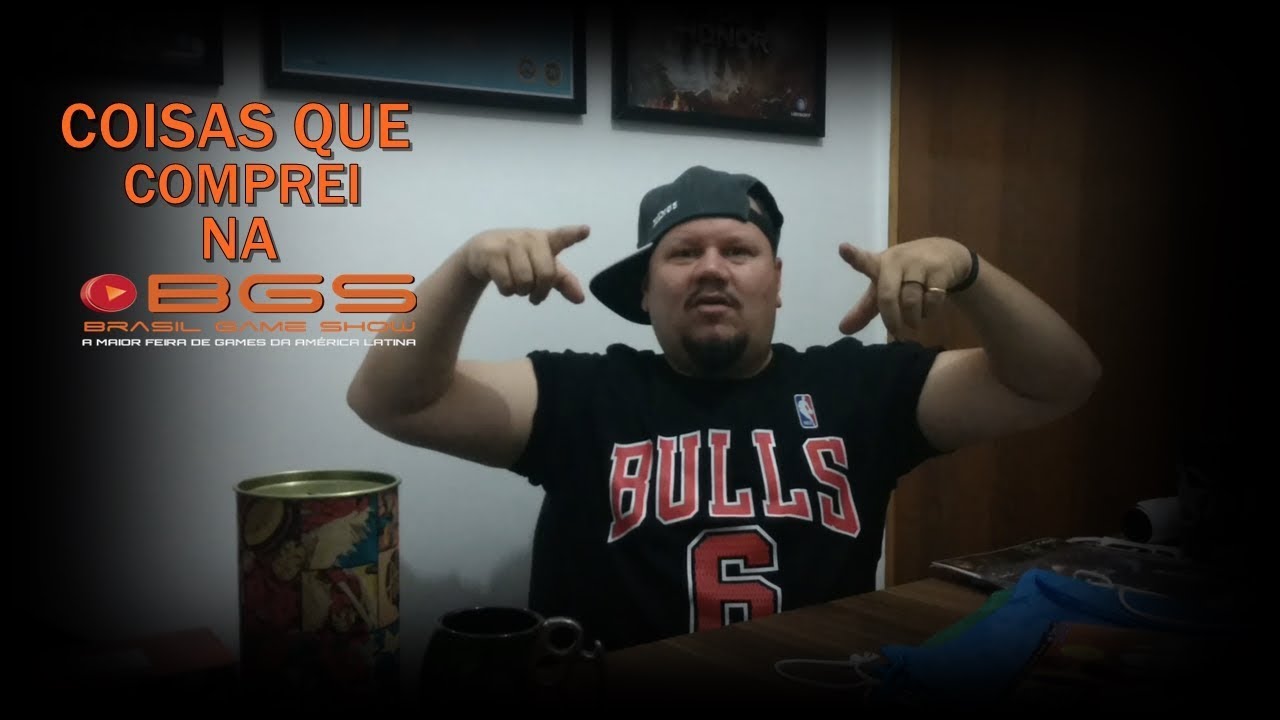 COISAS QUE COMPREI NA BGS 2017 