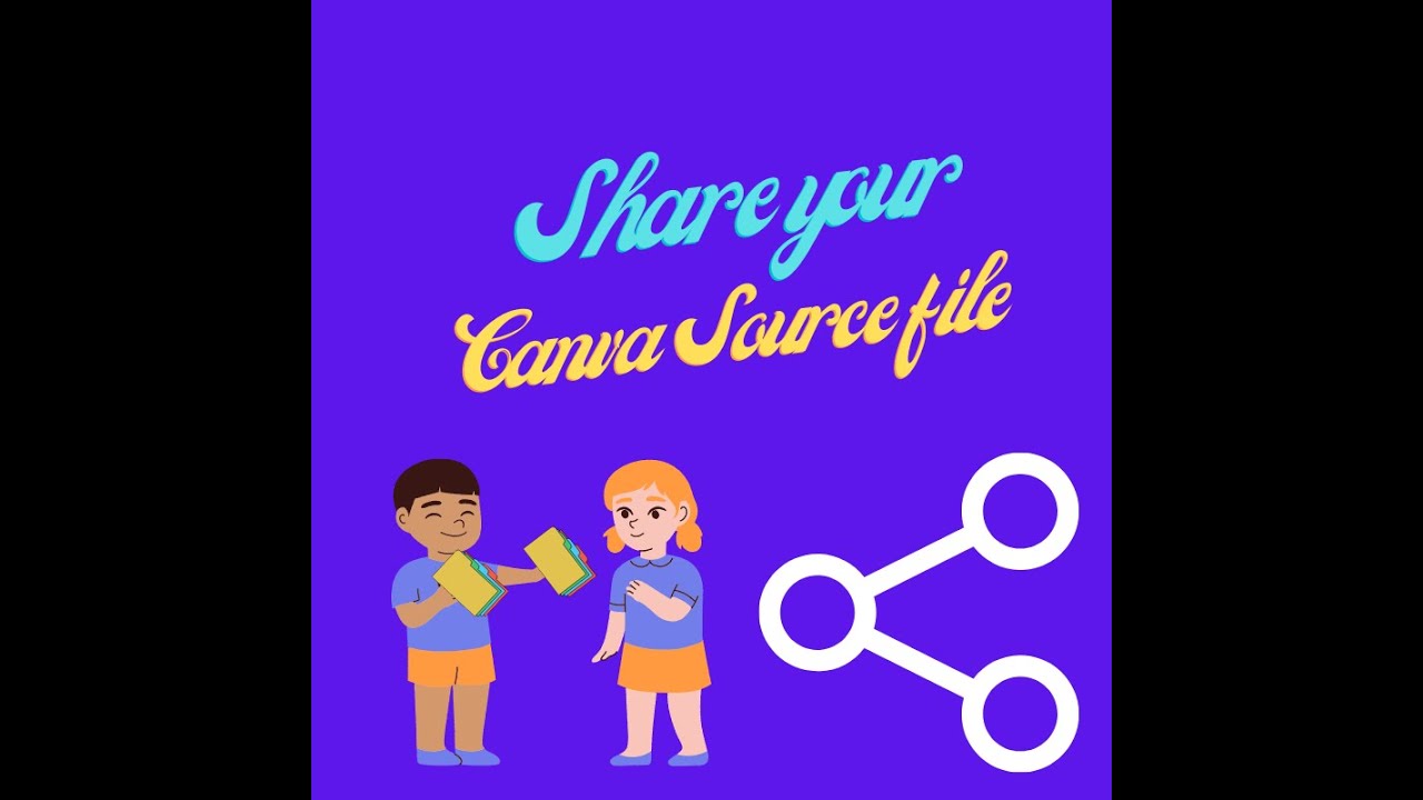 How to share #canva #sourcefile with your client #graphics_design #illustrator #postdesign #canva 😍
