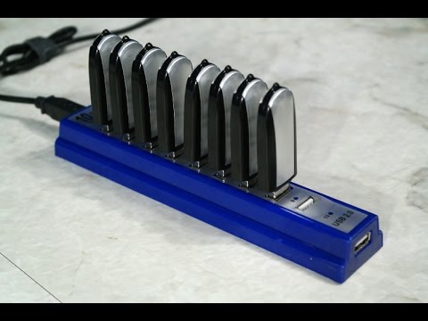 Use a bunch of USB Flash drives in a RAID - YouTube