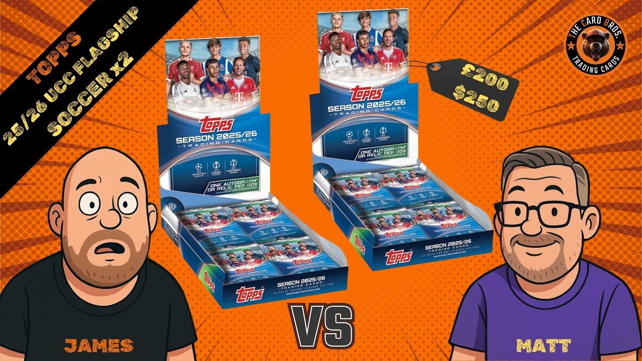 NEW RELEASE - Topps Flagship 2025/2026 - Double Hobby Box - Auto Found and a /10 numbered.