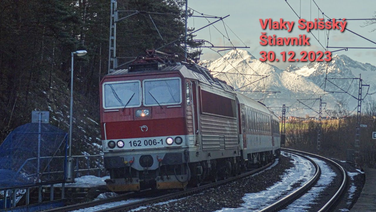 |Vlaky| Spišský Štiavnik 30.12.2023