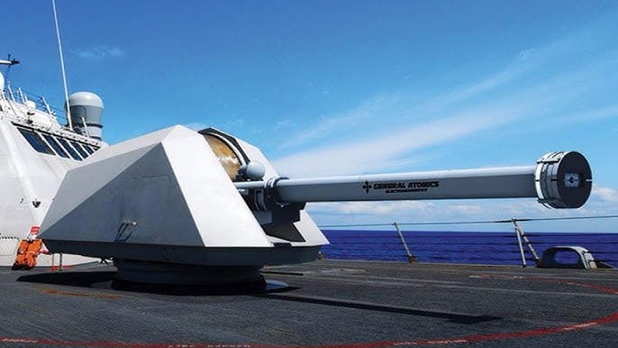 Russia tests railgun by firing 7200 mph projectiles but the test projectile  is 1000 times smaller than US railgun