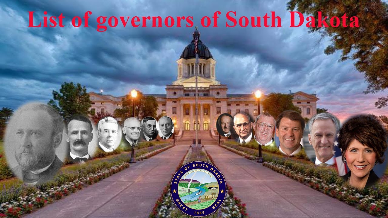 List of governors of South Dakota YouTube