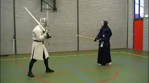 Z vs. Rory - shinai & nylon longsword