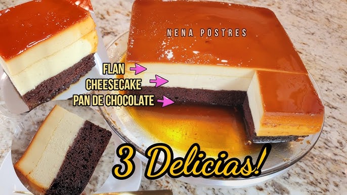 Chocoflan, la auténtica tarta imposible de resultado mágico