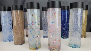 Calming Jars | Sensory Jars | Glitter Bottle | 5 minute craft | Harry Potter Inspired