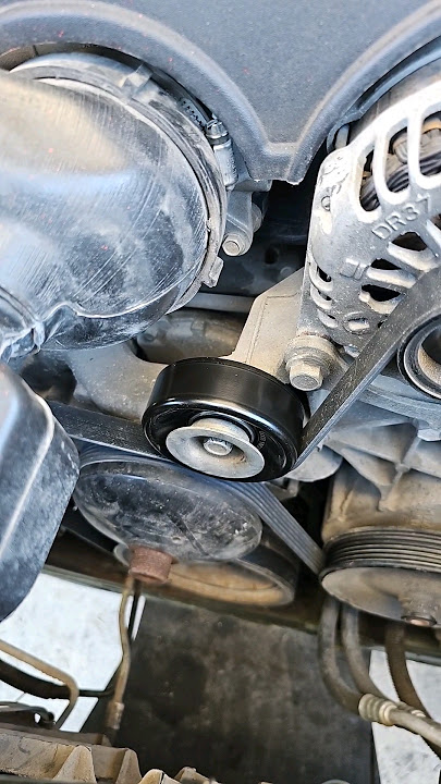 07-13 Silverado 5.3 6.2  squeaking sound idler pulley tensioner pulley replacement #chevy #07-13