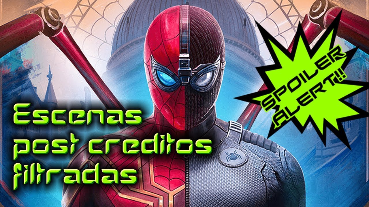 ⚠ SPOILERS ⚠ de Spiderman Far From Home Escenas post