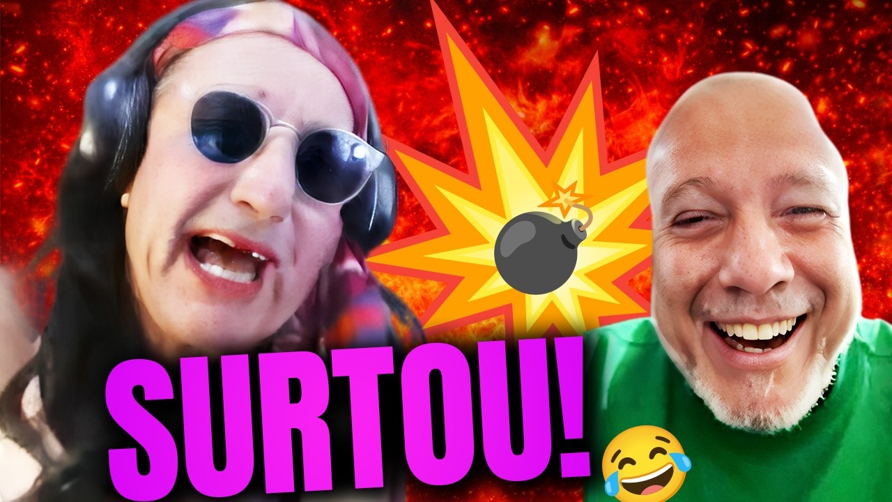 VÉIO SURTA COM SERDAN… VESTIDO DE BISCATE ROSA! 😂