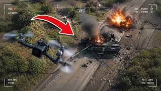 Terrifying FPV Drone Attack Footage Changing Warfare Forever