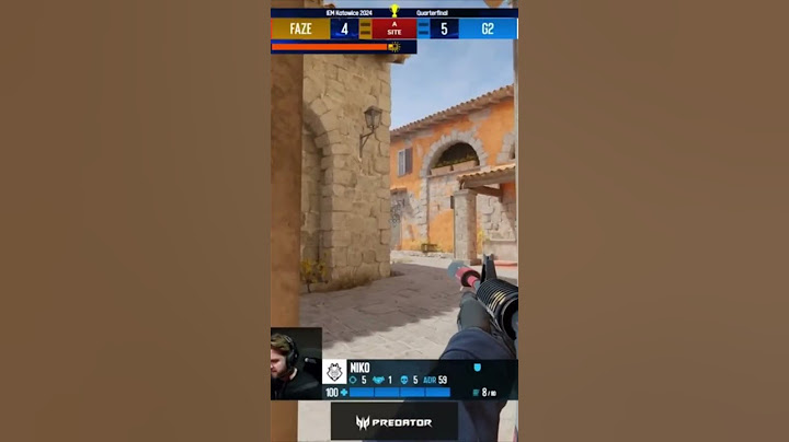 IEM KATOWICE 2024 PLAY-OFF - G2 ESPORTS VS FAZE CLUTCH ROUND BY FROZEN 1VS3