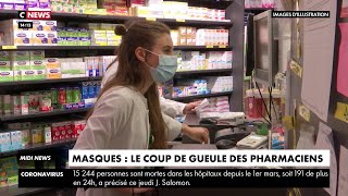Masques : le coup de gueule des pharmaciens