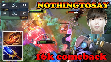 NOTHINGTOSAY TINKER INCREDIBLE 16K COMEBACK FT TINKER OVERWHELMING BLINK | DOTA2ORBS