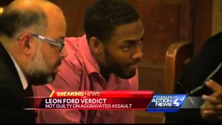 Man shot by police not guilty of 1 charge; jury deadlocked on others