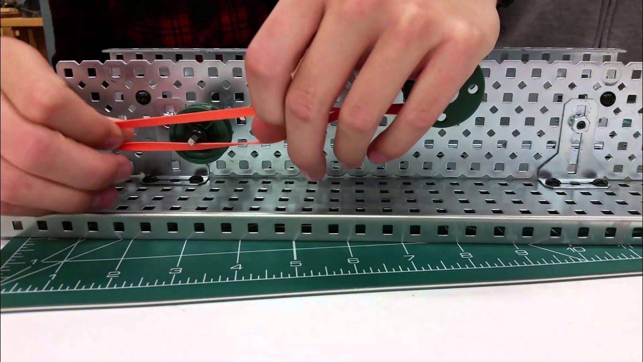 Vex Mechanisms Period 2 Belt Drive YouTube