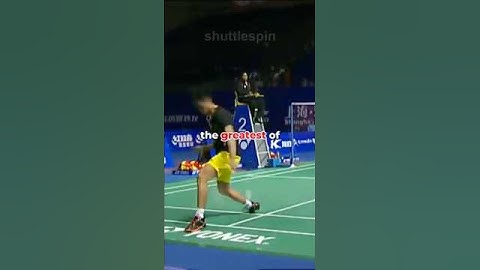 Lin Dan’s Insane Trick Shot Leaves Chen Long Stunned!