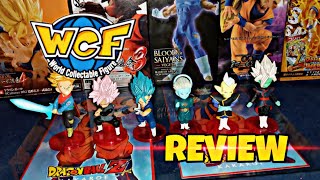 WCF set de figuras | Dragon ball super saga de goku black | Review Bootleg