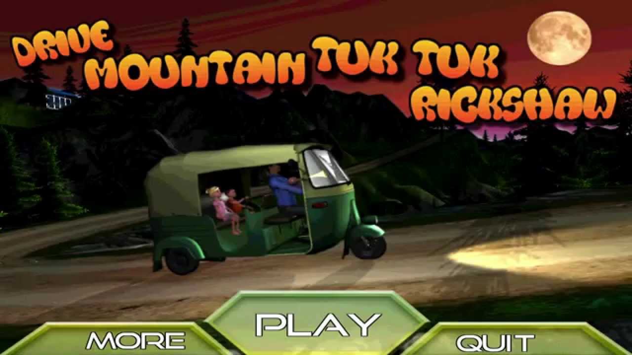 Drive Mountain TukTuk Rickshaw - Android Gameplay