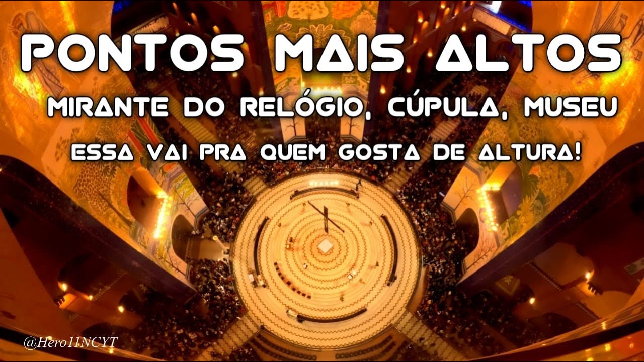 Tour Pelos Lugares Mais Altos de Aparecida!!! - Mirante do Relógio + Cúpula + Museu @Hero11NCYT