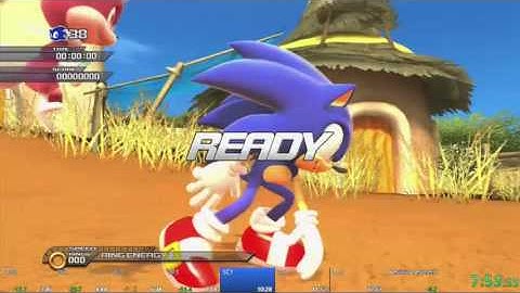 Sonic Unleashed All Day Stages Speedrun 33:57 (Old)