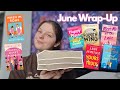 all 17 books i read in June ✨ monthly wrap-up