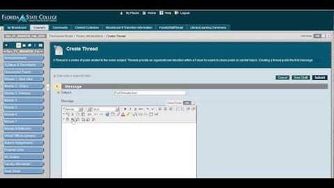 Posting a picture in the discussion forum