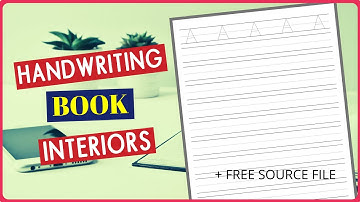 How To Create a Handwriting Practice Book Interior In PowerPoint | Low Content Books KDP 2021