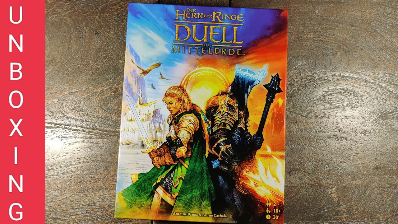 Der Herr Der Ringe: Duell Um Mittelerde - Brettspiel Für 2 Spieler