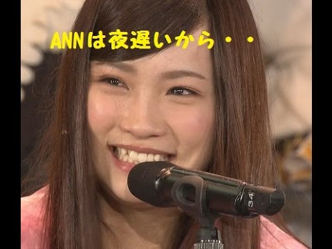 川栄李奈ANNに復帰！いろいろあってANNは一番最後になりましたW 柏木由紀 川栄李奈 横山由依