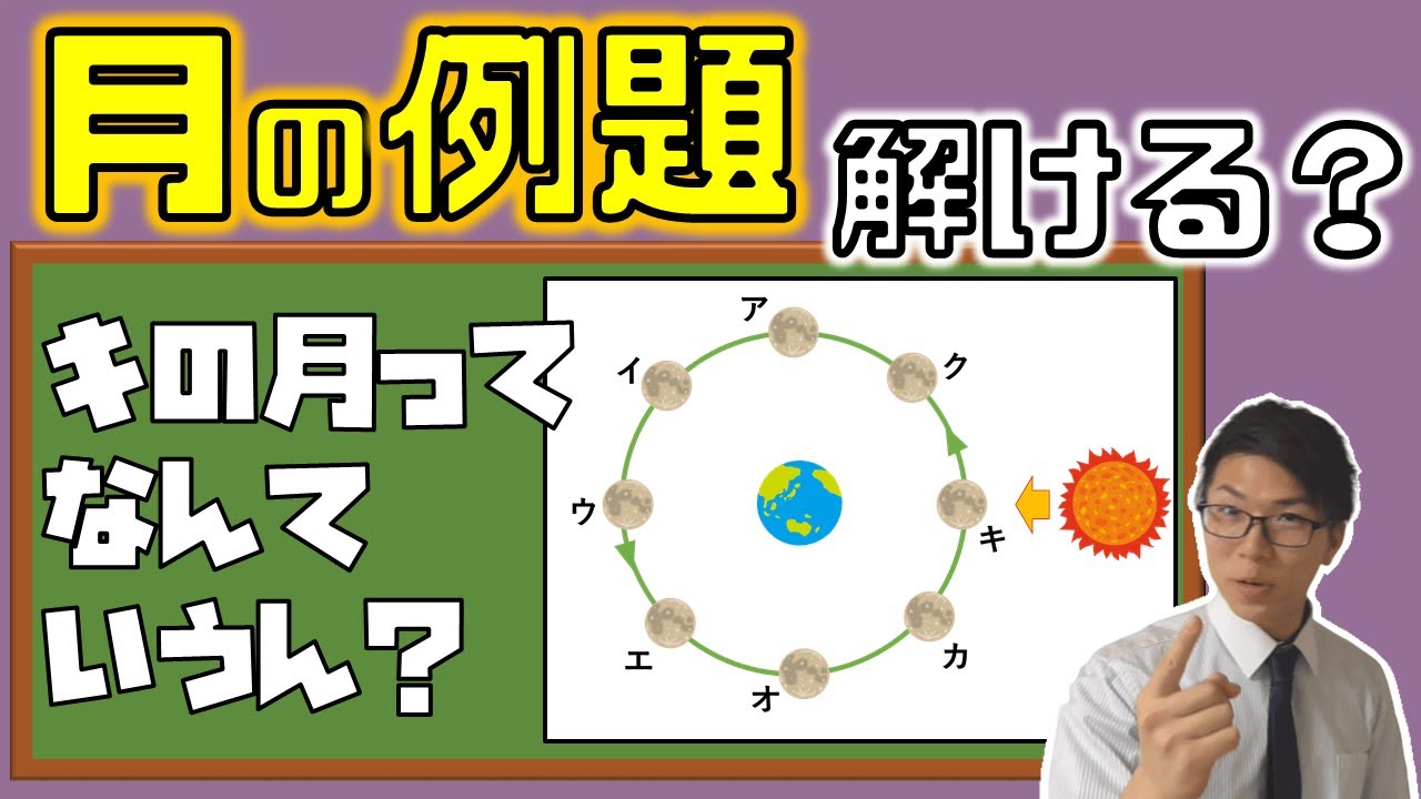 【中学理科】月の練習問題～実際に解いて身に着けようぜ？～ 4-8.5 【中３理科】