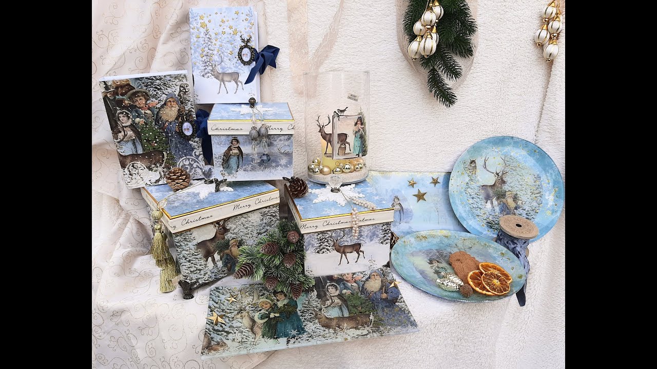 Anleitung Decoupage hinter Glas