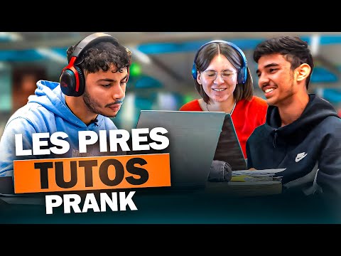 J'écoute les PIRES tutoriels à la bibliothèque ! - Prank - Nam's