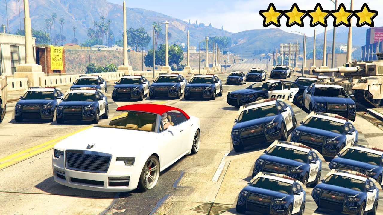 Comment Faire Pour Avoir Plus Que 5 Etoile Gta 5