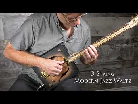 Cigar Box Guitar - Modern Jazz Waltz - 3 String - Book Two Jazz & Blues Unlimited