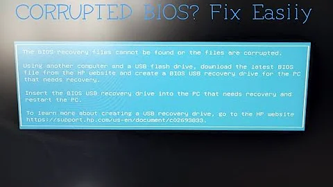BIOS CORRUPTION Hasbeen DETECTED, How To do BIOS #HP#computer RECOVRRY