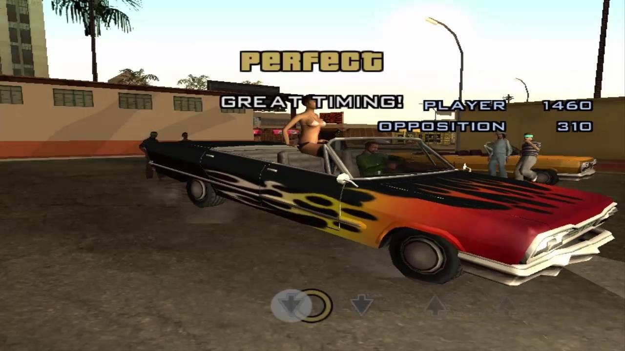 GTA San andreas dançando com o carro 