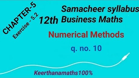 12th-Business Maths-Chapter-5 - Exercise 5.2 - q.no. 10