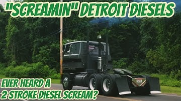 Detroit Diesel - The ICONIC 2 Stroke Diesel Sound