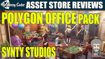 Unity Asset Reviews - Synty Studios Polygon Office Pack