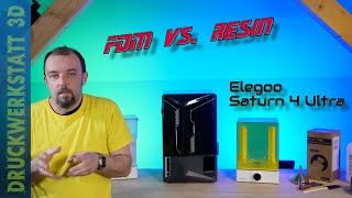 Special: Elegoo Saturn 4 Ultra Resin 3D Printer compared to FDM 3D printing