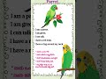 The Talking Parrot. ಮಾತನಾಡುವ ಗಿಳಿ.